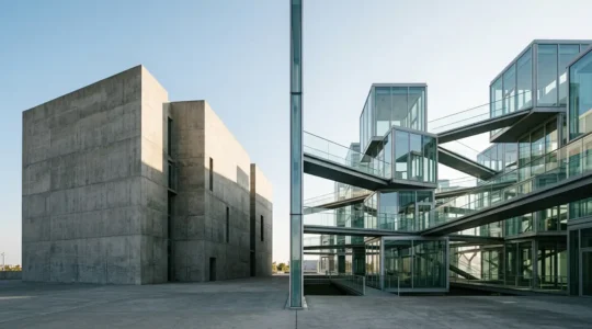 Comparaison visuelle entre architecture monolithe et microservices pour PME