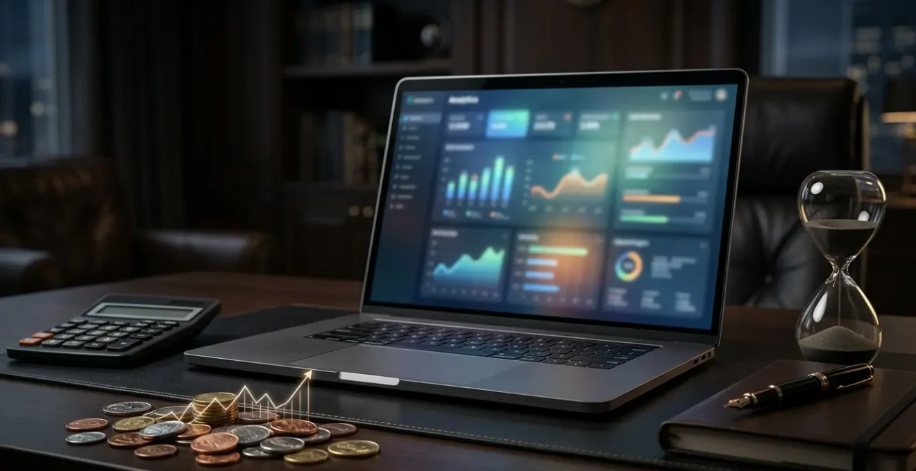 Tableau de bord analytique Google Ads montrant l'optimisation du budget et la réduction des coûts