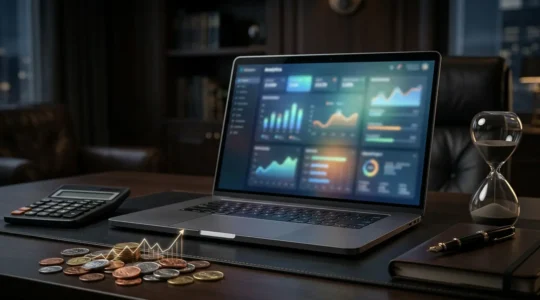 Tableau de bord analytique Google Ads montrant l'optimisation du budget et la réduction des coûts