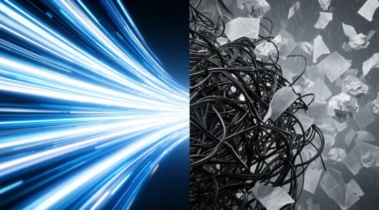 Base de données marketing fragmentée avec doublons et filtres anti-spam