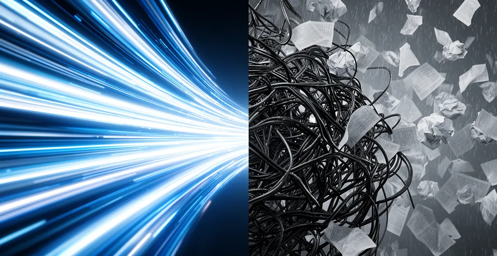 Base de données marketing fragmentée avec doublons et filtres anti-spam