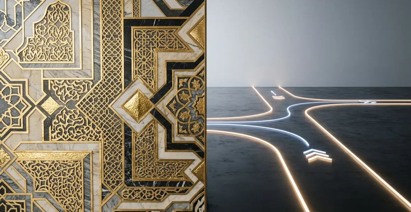 Comparaison visuelle entre esthétique web et optimisation de conversion