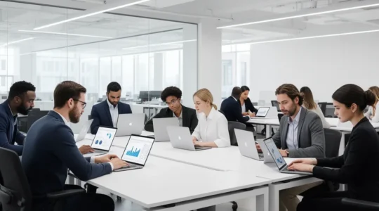 Vue d'ensemble d'un environnement de données d'entreprise moderne et indépendant