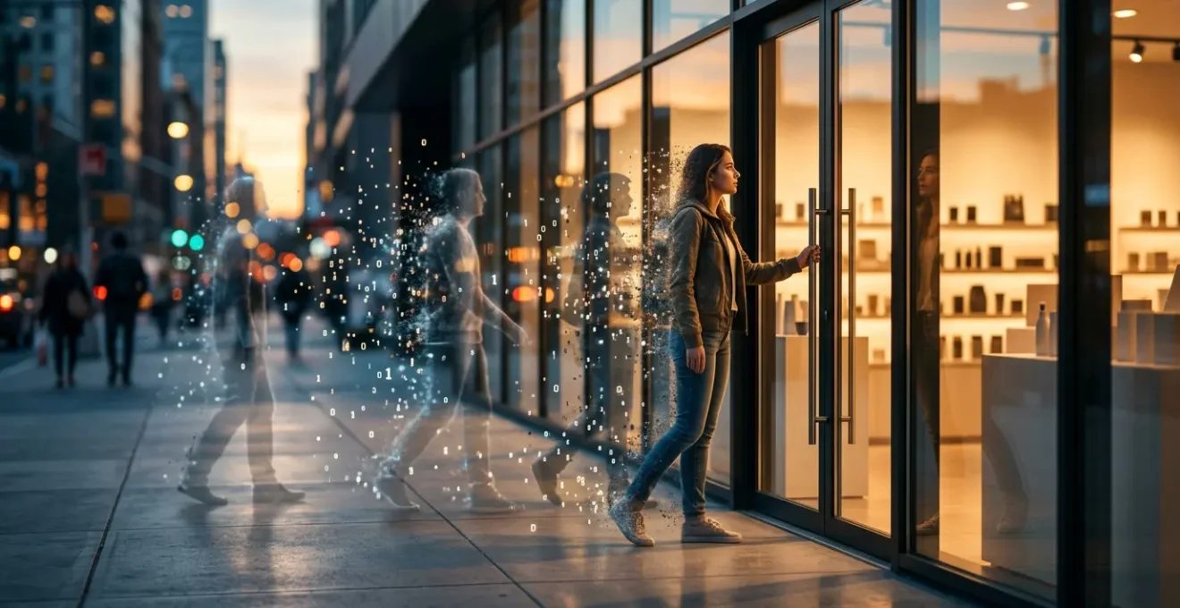 Visualisation conceptuelle du problème des visiteurs qui quittent un site sans acheter