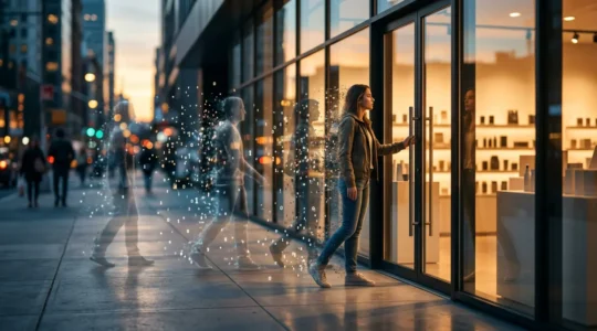 Visualisation conceptuelle du problème des visiteurs qui quittent un site sans acheter